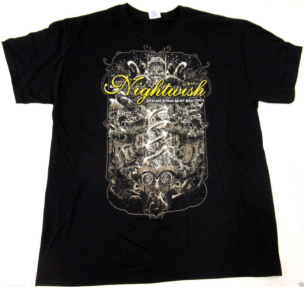 NIGHTWISH T-shirt Orpheum Theatre Vancouver BC Tour Tee Men LARGE Black New Unisex T-Shirt