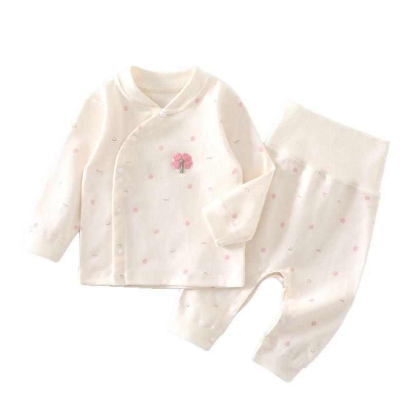 Baby Cotton Underwear Set High Waist Belly Support Infant Split Pajamas A Class
