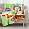 JoJo's Circus Theme Printed Blanket - Perfect for Couch, Bed, Travel & Outdoor Use | Machine Washable, Cozy & Durable.