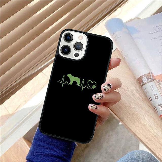 Love dogs heartbeat Coque Shell For iPhone 17 Air 15 16 14 13 12 Pro Max 11 Pro Max Plus Phone Case Cover
