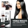 EELHOE black hair spray covers white hair, natural color rendering, supple, shiny, moisturizing, and nourishing hair care spray 100ml