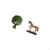 Elegant Resin Animal Sculpture Collection Featuring Peacock And Horse Figurines for Modern Home