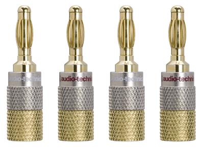 Audio Technica AT6302 Solderless Banana Plug Metal Rear Connection