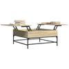 Vidaxl Coffee Table, Sonoma Oak, 95X95X45 Cm