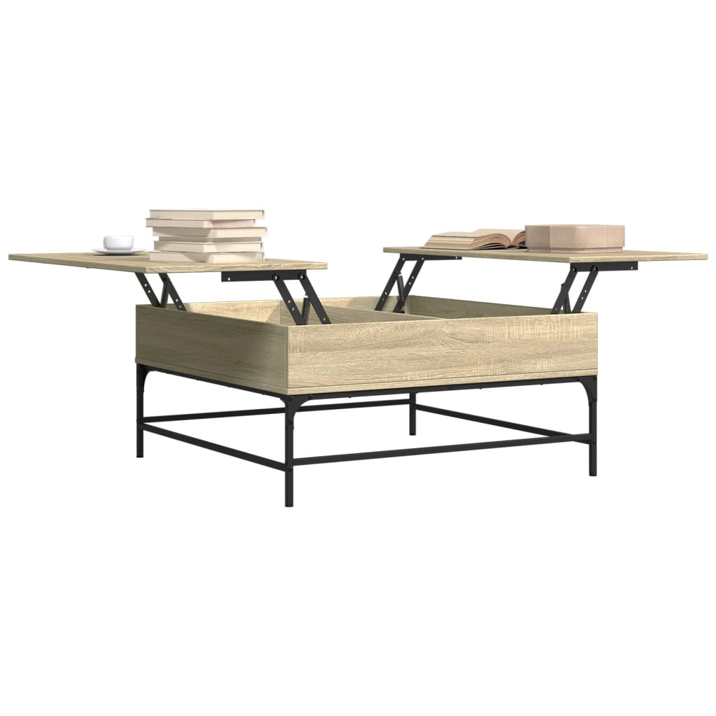 Vidaxl Coffee Table, Sonoma Oak, 95X95X45 Cm
