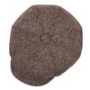 Cappelli Tweed Peaky Blinders Newsboy Cappellini Piatto Uomo Spina di Pesce Cappelli Piatto Uomo Donna Cappello da Pittore Britannico Cappello Morbido Primavera Autunno