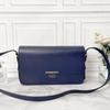 [Použitá] Modrá kožená mini crossbody taška - Velmi dobrá #1D5YJ40