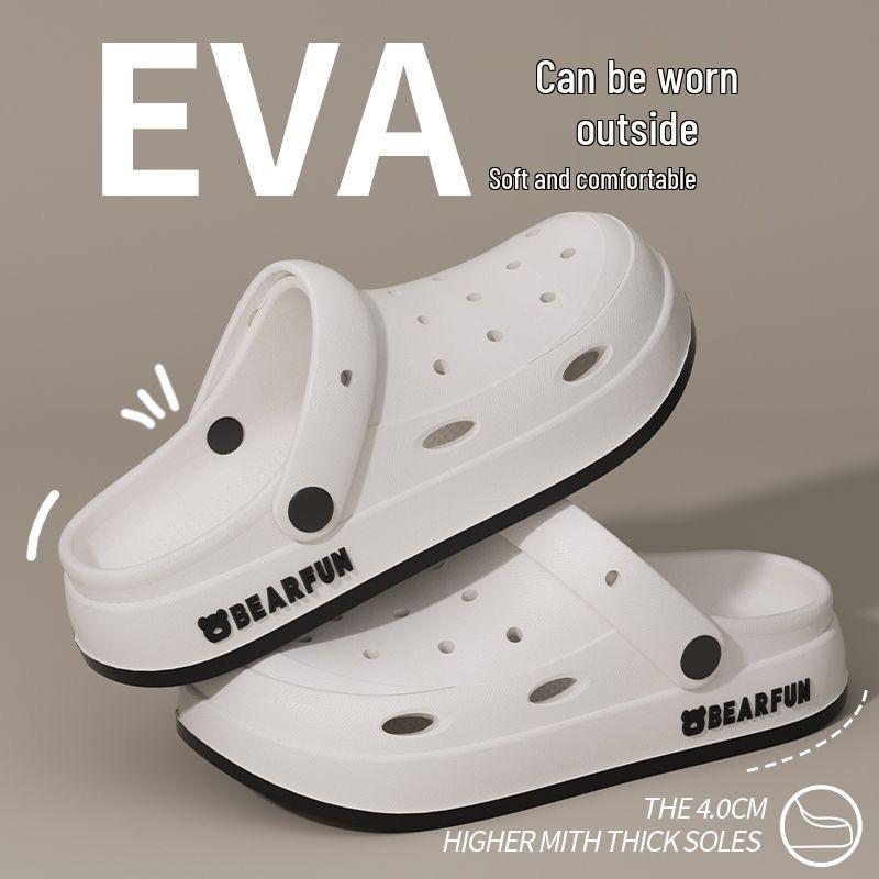 

Women s 2024 Summer Thick-Soled EVA Sandals - Non-Slip, Anti-Odor Beach Slippers 44-45