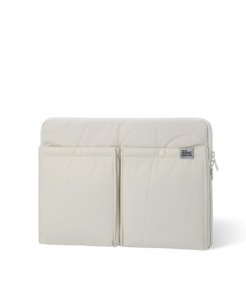 Sweetch City Boys Laptop Case Cream
