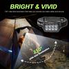 Motion Sensor Rechargeable Outdoor Headlamp, 8 LEDs Ultra Light and Bright Headlamp, 5 Light Modes
