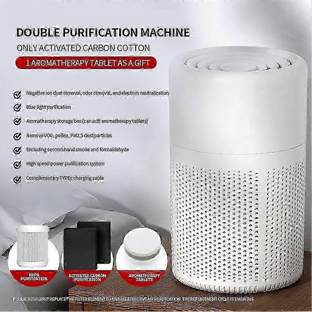 Household Air Purifier Portable Air Cleaner Desktop Air Purifier