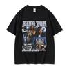 2026 Rapper KKing Von Graphic T Shirt Unisexs Hip Hop Gothic Fashion Short Sleeve Tshirts Oversized Tshirt Streetwear Tops