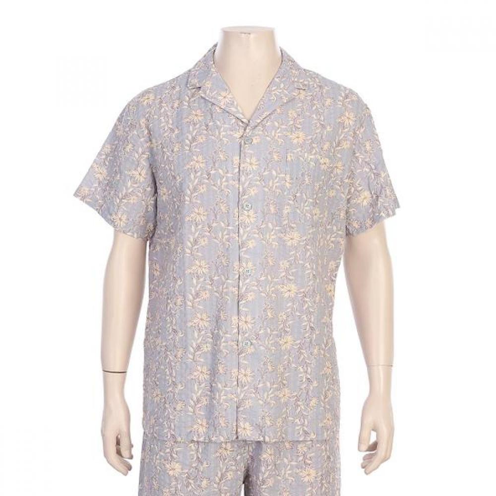 BARBARA Men S Light Purple Print Pajama amp4906S