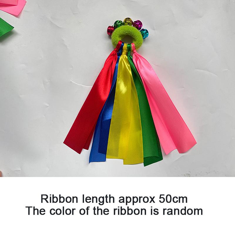 1 buc panglică pentru încheietura mâinii pentru sporturi de echipă pompon majorete meci mare pom club dans props brățară elastică cu frânghie elastică