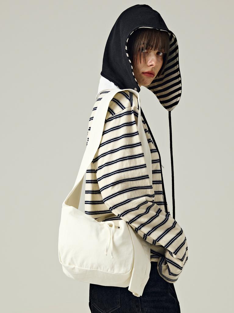 Salbol Oxford Shirt Bags [Ivory]