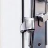 Blocco porta antifurto di sicurezza portatile da 8 cm in acciaio inossidabile, strumento di sicurezza sicuro per la privacy di casa, hotel, viaggi, blocco porta