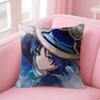 Games Genshin Impac Wanderer    Cushion Cover Pillow Cover Decor Pillowcase Printed Cushion Case for Couch