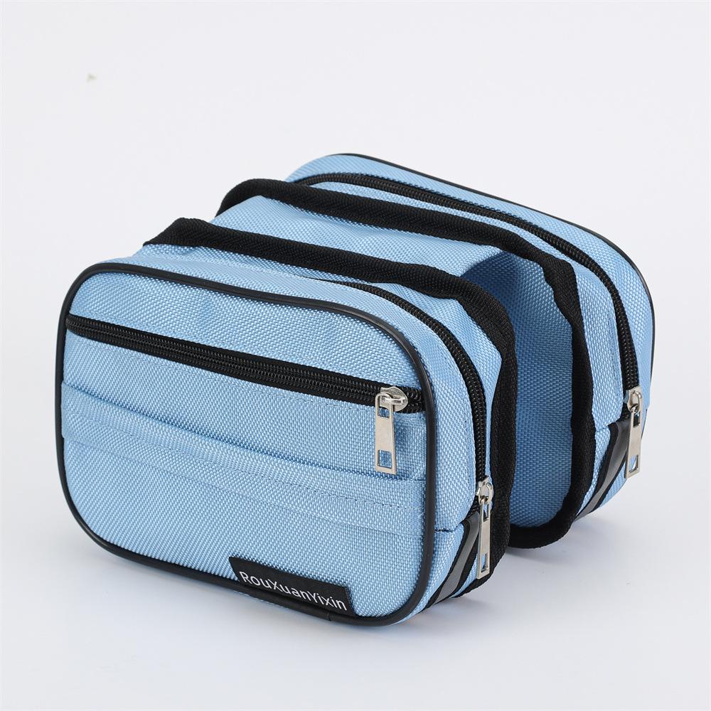 Bicycle Toolkit & Storage: Handlebar Bag, Saddle Bag, Top Tube Phone Holder, Water Bottle Holder