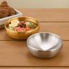 Large Capacity Korean Stainless Steel Bowl Anti-scald Salad Bowl Durable Soup Bowls  Kimchi