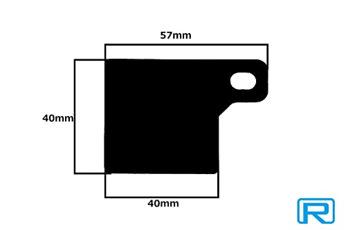 RinParts Compulsory Liability Sticker Plate Type 2 Silver 1112784