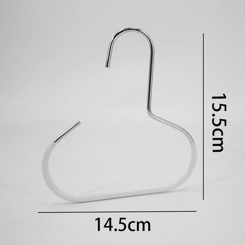 

Нескользящая многофункциональная вешалка для шарфов и галстуков для общежитий и дома белый