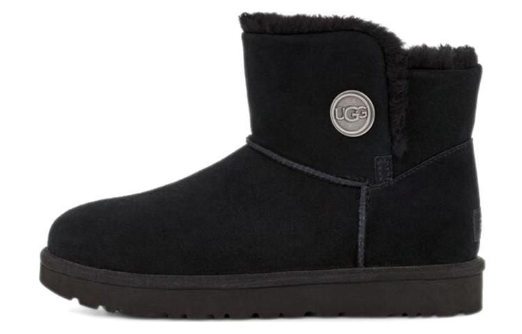 UGG Mini Bailey Snaps Black Women s 1127352-BLK 36