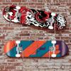 2 Pairs Skateboard Display Rack Acrylic Wall Stand Fixed Holder Skateboards Storage Holder