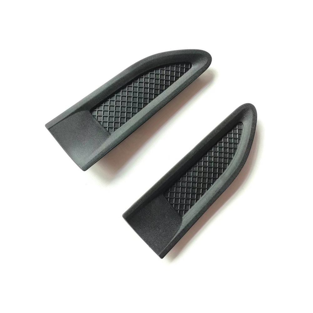 2Pcs Car Front Fender Black Vent Molding Insert For Ford Taurus Police 2013-2019