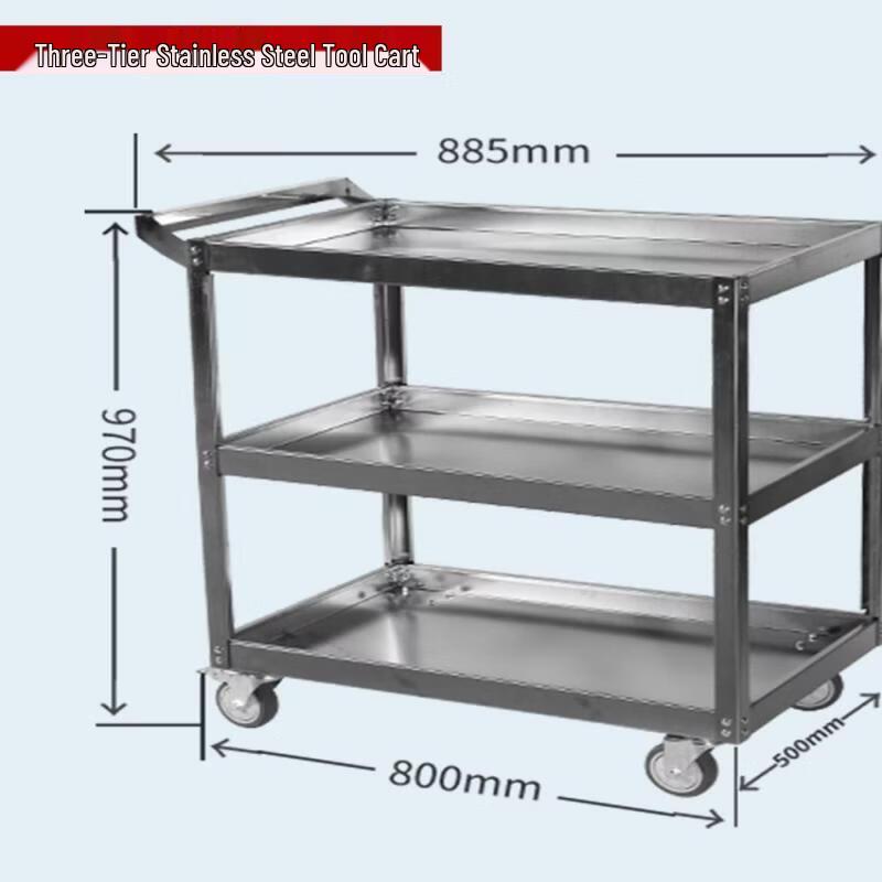 Aokewen Two-Wheel 5-Hook Car Bumper Paint Stand