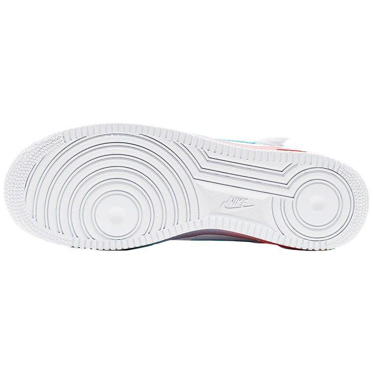 Nike Air Force 1 High Gradient White Blue Fury Ember Glow CJ0525-100