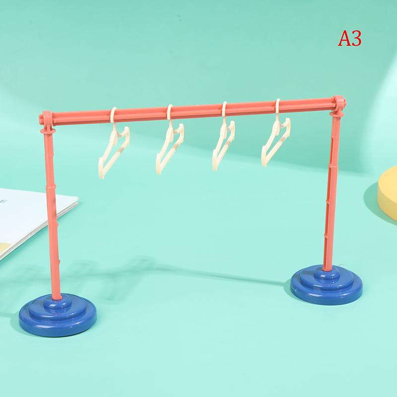 

Сушилка для одежды для кукольного домика, вешалка для белья 1/6, 1/8, 1/12, вешалки для кукол, органайзер as the picture