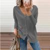 2026 Autumn Winter Women's V-Neck Cardigan, Button Detail Open Front Knit Sweater with Soft Yarn, Versatile Layering Piece for Office & Casual Wear