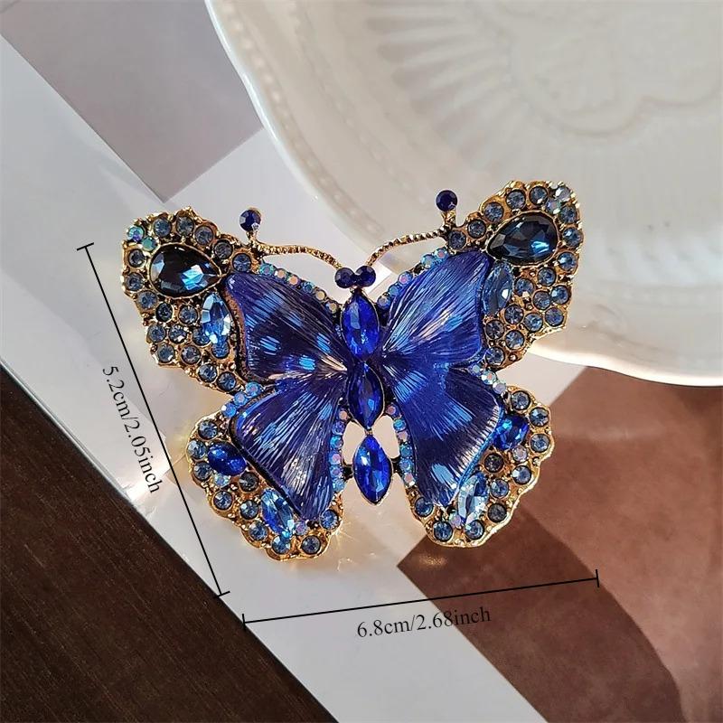 New Versatile Fashionable Colorful Butterfly Fairy Exquisite Brooch