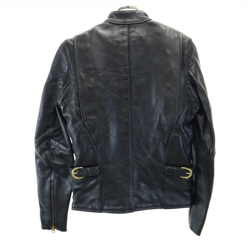 VANSON Made in USA leather Single riders jacket 34 Leather liner included Men's Used