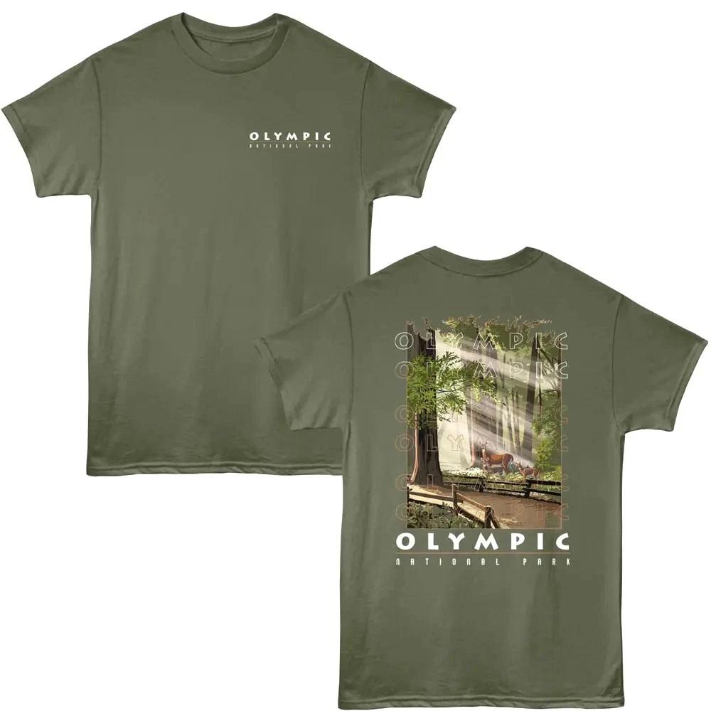 Olympic Deer Path Men s T-Shirt 3XL