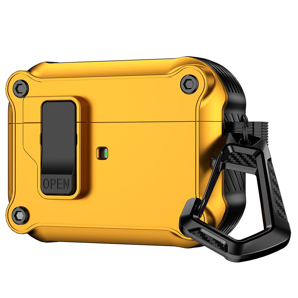 

Защитный чехол для AirPods Pro 3 и 4 с функцией всплывающего окна переключения AirPods Pro 3rd Gen жёлтый