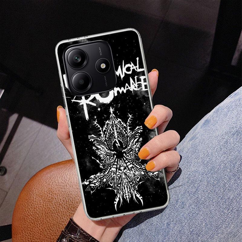 My Chemical Romance MCR Phone Case For Xiaomi Redmi Note 15 14 13 12S 12 11 Pro Plus 14S 11S 11E 10 10S 11T 5G Personalized Cove