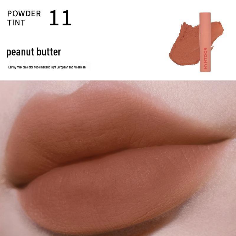 HYNTOOR Black Rabbit Matte Mist Macaron Lipstick – Student-Friendly Lip Gloss