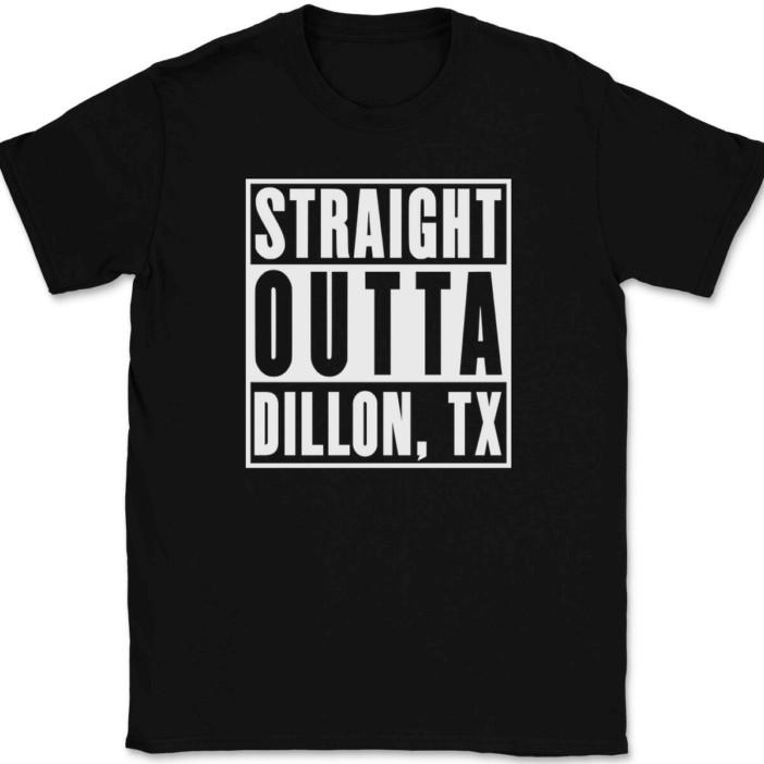 

Straight Outta Dillon TX T-Shirt Tee Football Texas TV Show L