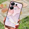 For Poco M6 Pro 4G Case Poco M6 4G Cover Silicone Soft Marble Bumper Coque for Xiaomi Poco F6 Redmi Turbo 3 5G Protective Fundas