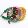 Elegant Crystal Beaded Bracelets Cross Bracelets Stretch Bracelets Rosarys Cross Pendants Bracelets for Daily Wear