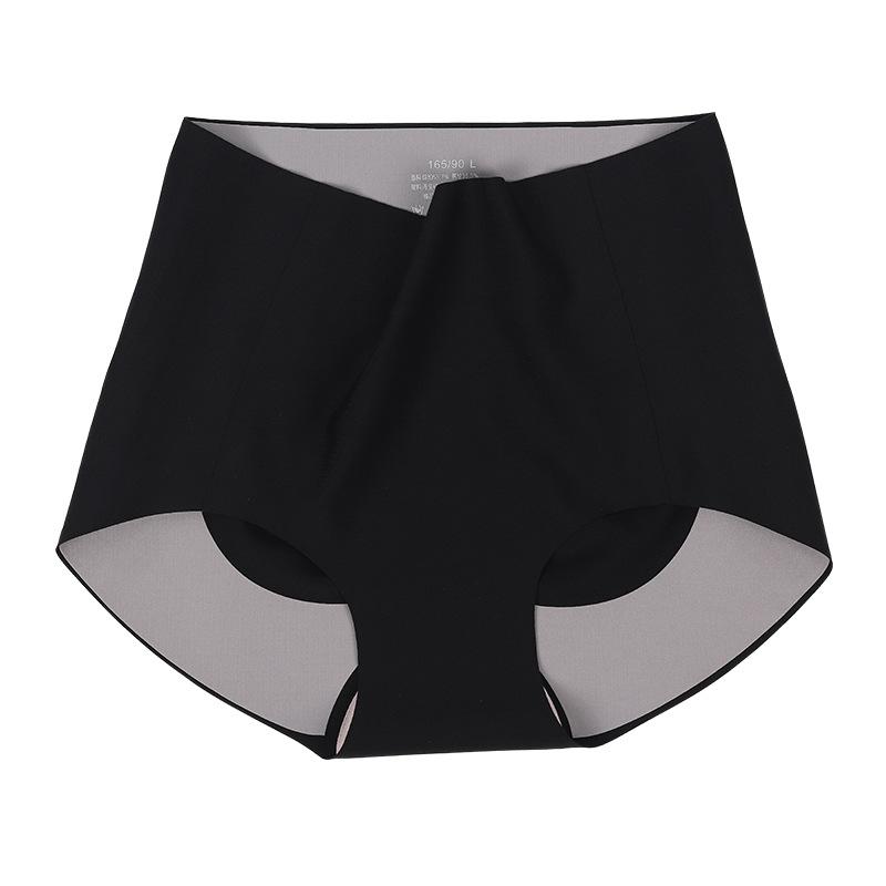 

Трусы с высокой талией, бесшовное нижнее белье, женские брюки с подтяжкой живота, льняное анионное антибактериальное нижнее белье с промежностью XL