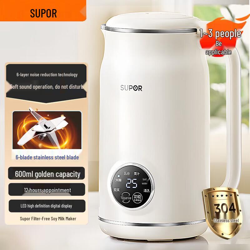 SUPOR Silent Soy Milk Maker P102