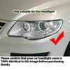 For Volkswagen VW Touareg 7L 2006-2010 Auto Front Headlight Cover Transparent Glass Headlamps Lampshade Lamp Shell Masks