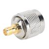 2 Stück N Stecker auf SMA Buchse Vernickelter Kupfer Koaxialkabelverbinder Adapter 50 Ohm für Antenne