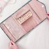 Personalized Small Jewelry Bag Convenient Jewellery Organizer with Dividers Elegant Earrings Necklaces Holder for Women