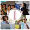 Hand Held Fan Pocket Fan Portable Power Bank Electric Cooling Device For Women Men Small Size For Vacation Trip Hiking Outdoor