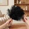 Handmade Craft Feather Rose Fan Soft Fluffy Chinese Hand Fan Fan  Party Occasions
