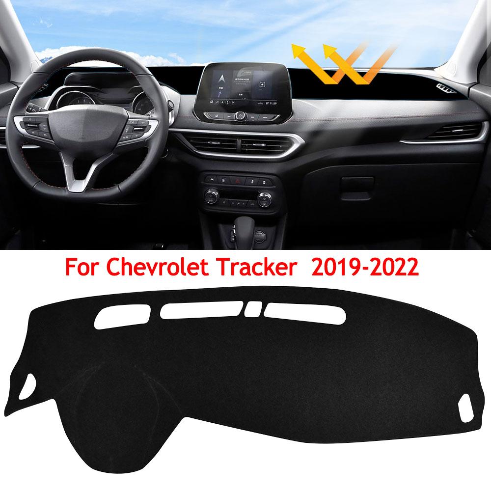 Car Dashboard Cover Mat For Chevrolet Tracker  2019 2020 2025 2025Pad Anti-UV Dash Sunshield Protect Carpet Car Accessories
