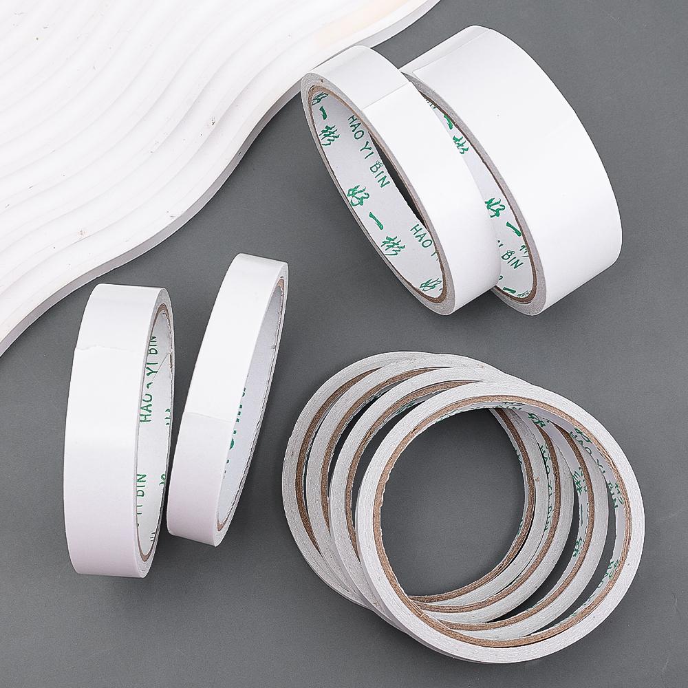 Double-sided Adhesive Super Strong Double Faced Powerful Hand Tearing Adhesive Tape Office Craft Double Sided Tape Sticky PaperPinstriping Tape 3